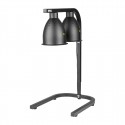 Buffalo Infrarood Warmhoudlamp Mat Zwart – 500W Aluminium Warmtelamp