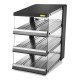 Buffalo Glooiend Kanaal Voedselverwarmer 3 Planken – Zwart