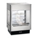Lincat pizza warmhoudvitrine UM50 - RVS & gehard glas, Zilver