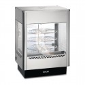 Lincat pizza warmhoudvitrine UM50 - RVS & gehard glas, Zilver