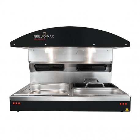 Verwarmingsstation 2x GN-container 2/3 Hotstation 3D 2000W - Grillomax