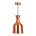 Buffalo hittelamp messing goud - warmhoudlamp voor voedsel (250W)