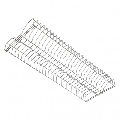 Vogue RVS afdruiprek 91,5 cm – Vaatwaskorf voor professioneel gebruik