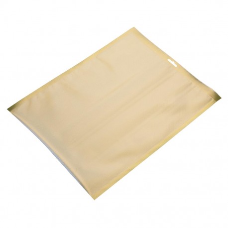 Vogue goudkleurige vacumeerzakken met reliëf 300x400mm (100 stuks)