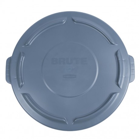 Rubbermaid BRUTE snap-on deksel grijs 121L – passend deksel voor afvalcontainer