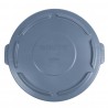 Rubbermaid BRUTE snap-on deksel grijs 121L – passend deksel voor afvalcontainer