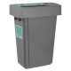 Jantex Slim Bin Label Gemengd Glas - Groen Afvalsticker