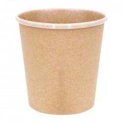 Fiesta Recyclable soepbekers 455ml 98mm – bruin karton (500 stuks)
