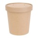 Fiesta Recyclable soepbekers 455ml 98mm – bruin karton (500 stuks)