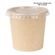 Fiesta Recyclebare Papieren Portiepotjes 80ml – Bruin (1000 stuks)