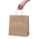 Fiesta Recyclebare Bruine Papieren Draagtassen met Twist Handle - Medium (250 stuks)