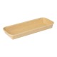 Fiesta Recycleerbare Sushi Schaaltjes 220x90mm - Bruin Papier (300 stuks)