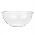 Vegware 185-serie composteerbare saladebakken 945ml – transparant PLA (300 stuks)