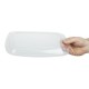 FastPac deksels voor grote rechthoekige voedseldozen 1350ml – helder, 150 stuks