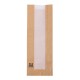 Fiesta Composteerbare Baguettezakken met Glasine Venster 300x100x60mm (1000 stuks)
