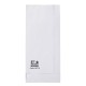 Fiesta Recyclebare Papieren Afhaalzakken met Folievoering – 250x100x45mm (500 stuks)