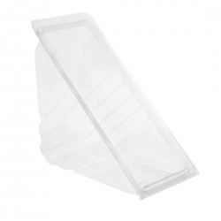 Faerch recyclebare diepe driehoekige sandwichboxen (500 stuks) – rPET, Helder