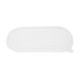 Fiesta Recyclebare PET Deksels voor Ovale Bagasse Containers – 100 stuks