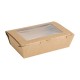 Fiesta Recyclable saladeboxen met PET venster 700ml - 200 stuks