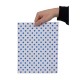 Fiesta Composteerbare Burger Wraps Blauwe Stip 250x200mm – 200 stuks
