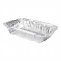 Fiesta Recyclebare Foliecontainers 725 ml – Aluminium Afhaalbakjes Zilver (500 Stuks)