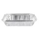 Fiesta Recyclebare Foliecontainers 725 ml – Aluminium Afhaalbakjes Zilver (500 Stuks)