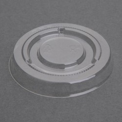 Fiesta Recyclable PET deksels voor bagasse sausbakjes - 1000 stuks, helder