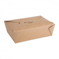 Fiesta Recyclable kartonnen voedseldozen 197mm, bruin - 200 stuks