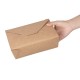 Fiesta Recyclable kartonnen voedseldozen 197mm, bruin - 200 stuks