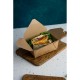 Vegware composteerbare kartonnen voedseldozen 1,8L bruin (180 stuks)