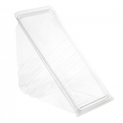 Faerch recyclebare drievoudige sandwichboxen rPET (500 stuks)