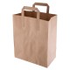 Fiesta gerecyclede bruine papieren draagtassen medium (250 stuks)