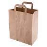 Fiesta gerecyclede bruine papieren draagtassen medium (250 stuks)