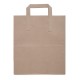 Fiesta Recycleerbare Platte Handvat Bruine Papieren Tassen Groot (250 stuks)