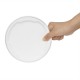 Fiesta Composteerbare Bagasse Deksel voor 750/900ml Kom - Voordeelverpakking 50 stuks