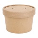 Fiesta Recyclable soepbekers 230ml, bruin karton, 500 stuks
