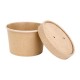 Fiesta Recyclable soepbekers 230ml, bruin karton, 500 stuks