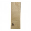Fiesta recyclebare papieren zakjes voor baguette en panini 300x110x60mm, bruin (1000 stuks)