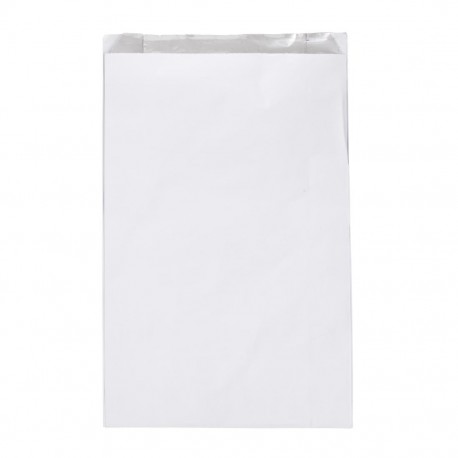 Fiesta Recyclebare Papieren Voedselzak met Folielaag - 305x180x60mm (500 stuks)