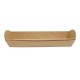 Fiesta recyclebare stokbroodbak (500 stuks) - bruin karton