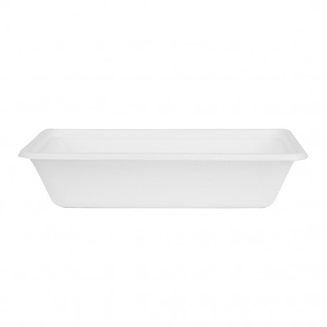 Fiesta Composteerbare Suikerriet Voedselcontainer 500ml (100 stuks)