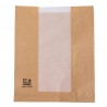 Fiesta Composteerbare Broodzakken met Glassine Venster 266x215x88mm (1000 stuks)