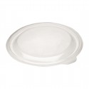 FastPac deksels voor middelgrote rechthoekige voedseldozen 750ml – Helder Polypropyleen (300 stuks)