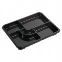 Faerch recyclebare bentoboxen 263 x 201mm – Zwart (90 stuks)