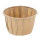 Sier Disposables soufflébakje bruin FSC® papier 37ml, ø50 x h31mm (200 stuks)