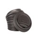 Fiesta Compostable composteerbare deksels 23cl koffiebekers - 1000 stuks, zwart