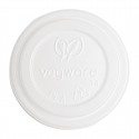 Vegware 62-serie CPLA deksels voor espressobekers (2000 stuks)