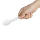 Fiesta Composteerbare Papieren Theelepels 132mm – Wit, 100 stuks