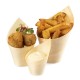 Sier Disposables Houten Beker Schuin 22cl FSC® Rood (30 stuks)