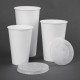 Fiesta Recyclable papieren beker 90mm voor koude dranken – 625ml, wit (1000 stuks)